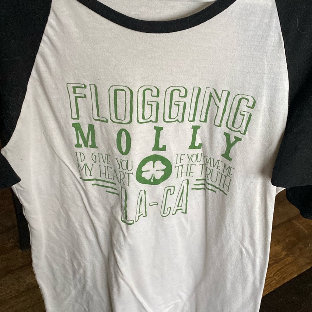 Flogging Molly top.